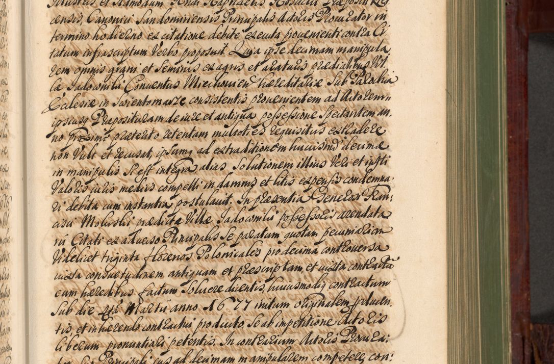 Zdjęcie nr 338 dla obiektu archiwalnego: Acta actorum episcopalium R. D. Andreae Trzebicki, episcopi Cracoviensis et ducis Severiae de 1679. Volumen VIII