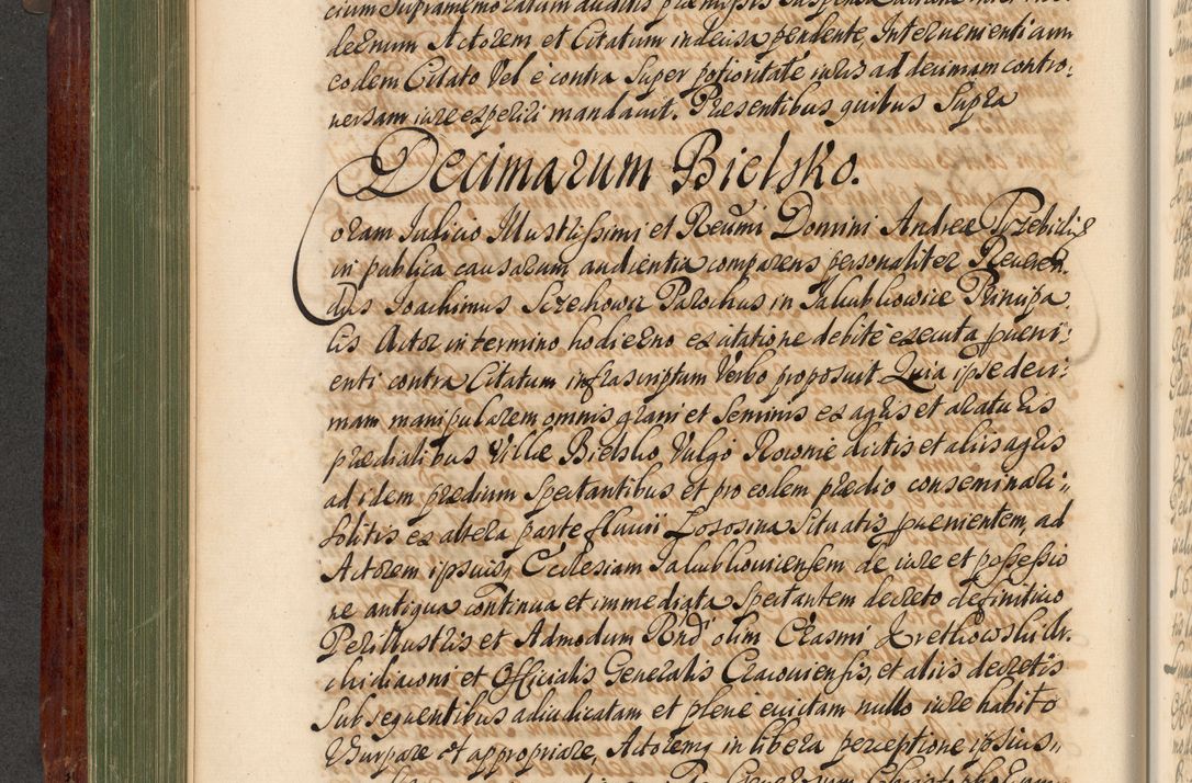Zdjęcie nr 333 dla obiektu archiwalnego: Acta actorum episcopalium R. D. Andreae Trzebicki, episcopi Cracoviensis et ducis Severiae de 1679. Volumen VIII