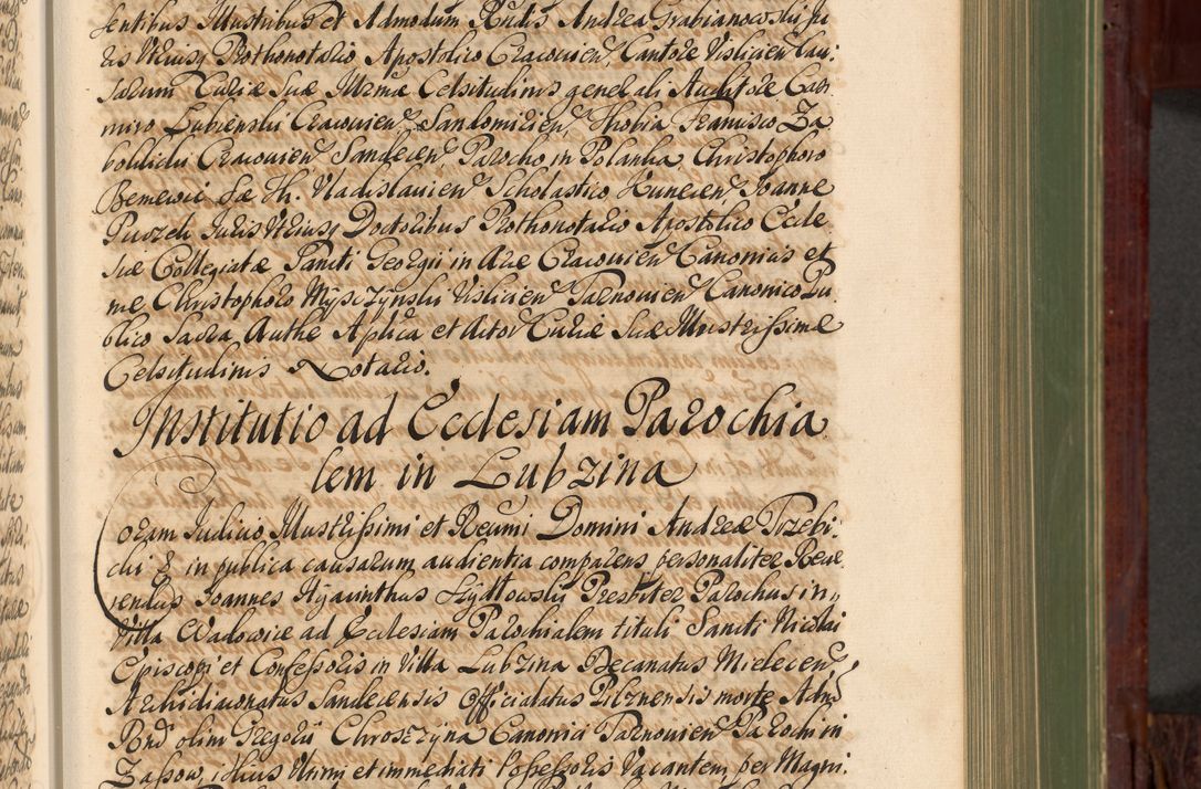 Zdjęcie nr 324 dla obiektu archiwalnego: Acta actorum episcopalium R. D. Andreae Trzebicki, episcopi Cracoviensis et ducis Severiae de 1679. Volumen VIII