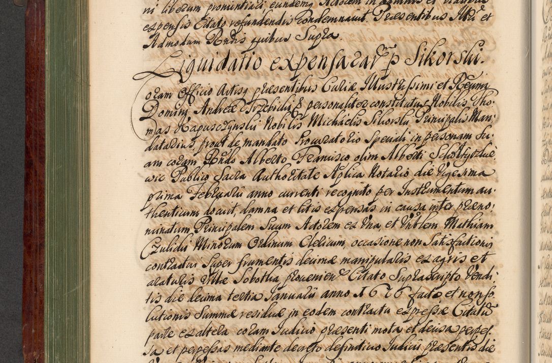 Zdjęcie nr 307 dla obiektu archiwalnego: Acta actorum episcopalium R. D. Andreae Trzebicki, episcopi Cracoviensis et ducis Severiae de 1679. Volumen VIII