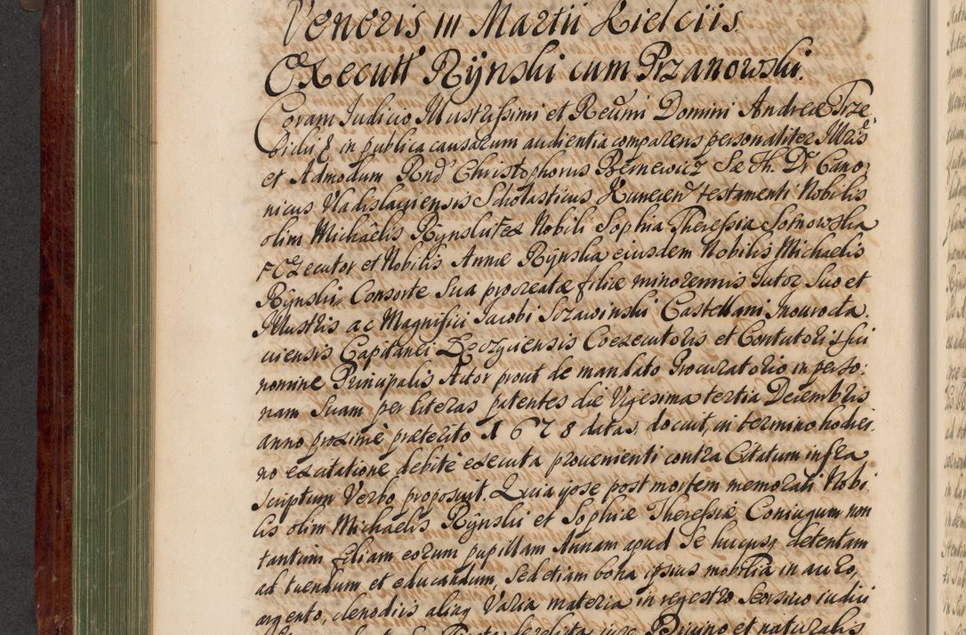 Zdjęcie nr 309 dla obiektu archiwalnego: Acta actorum episcopalium R. D. Andreae Trzebicki, episcopi Cracoviensis et ducis Severiae de 1679. Volumen VIII