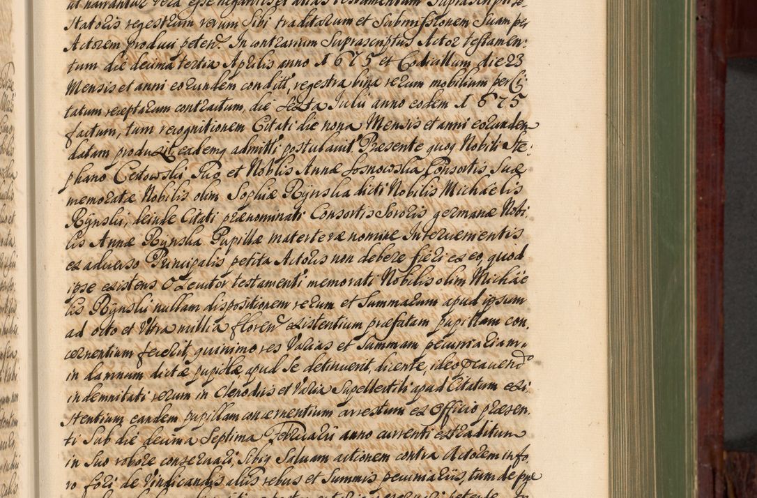 Zdjęcie nr 310 dla obiektu archiwalnego: Acta actorum episcopalium R. D. Andreae Trzebicki, episcopi Cracoviensis et ducis Severiae de 1679. Volumen VIII