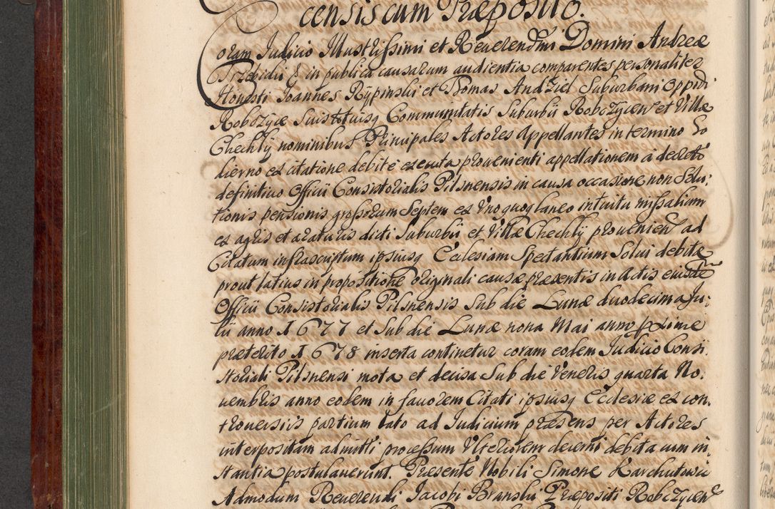 Zdjęcie nr 297 dla obiektu archiwalnego: Acta actorum episcopalium R. D. Andreae Trzebicki, episcopi Cracoviensis et ducis Severiae de 1679. Volumen VIII