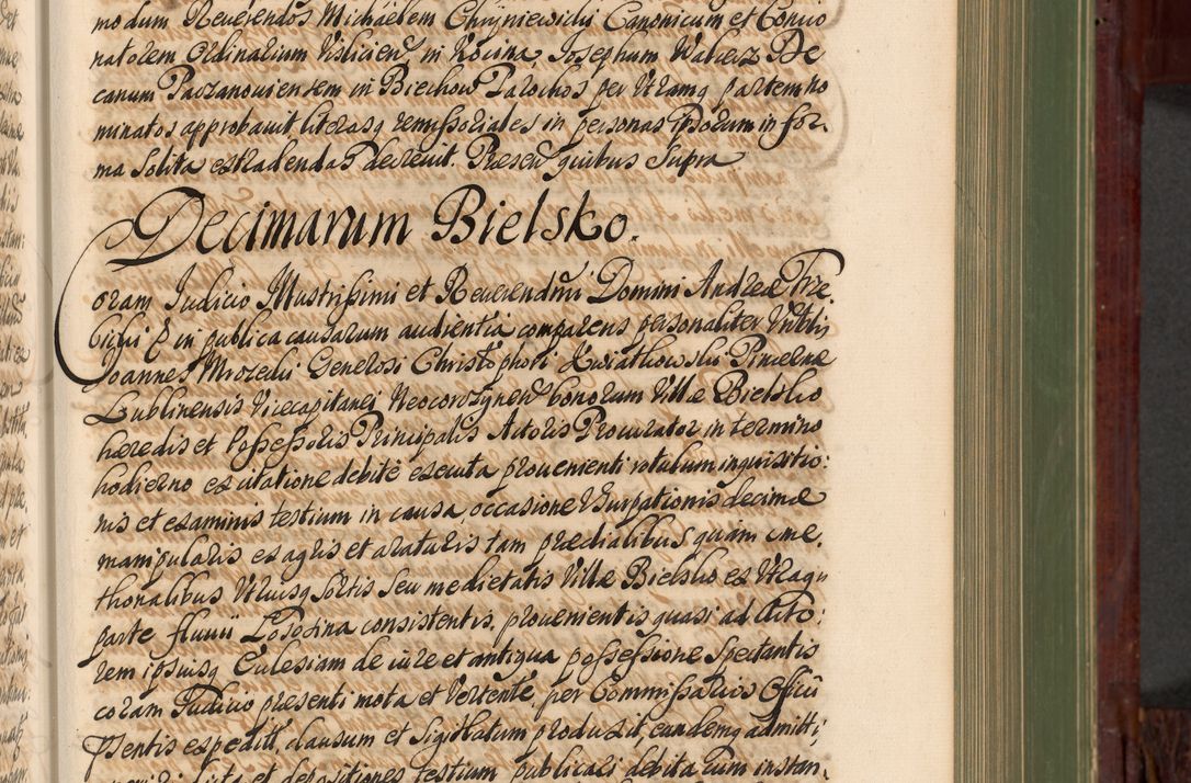 Zdjęcie nr 296 dla obiektu archiwalnego: Acta actorum episcopalium R. D. Andreae Trzebicki, episcopi Cracoviensis et ducis Severiae de 1679. Volumen VIII