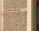 Zdjęcie nr 296 dla obiektu archiwalnego: Acta actorum episcopalium R. D. Andreae Trzebicki, episcopi Cracoviensis et ducis Severiae de 1679. Volumen VIII