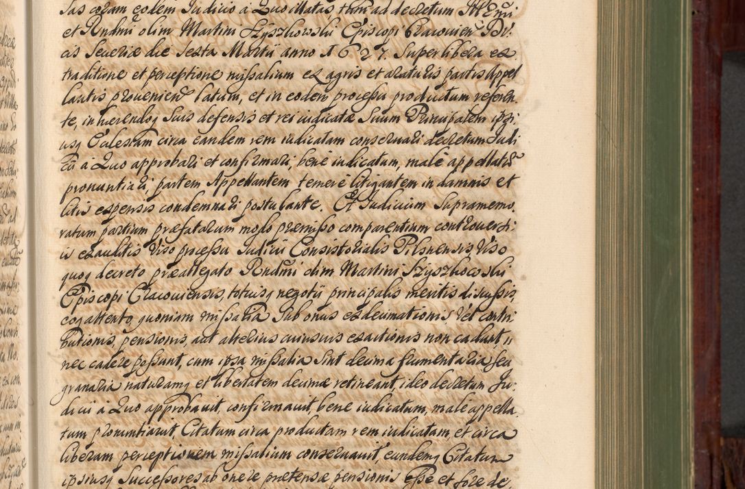 Zdjęcie nr 298 dla obiektu archiwalnego: Acta actorum episcopalium R. D. Andreae Trzebicki, episcopi Cracoviensis et ducis Severiae de 1679. Volumen VIII