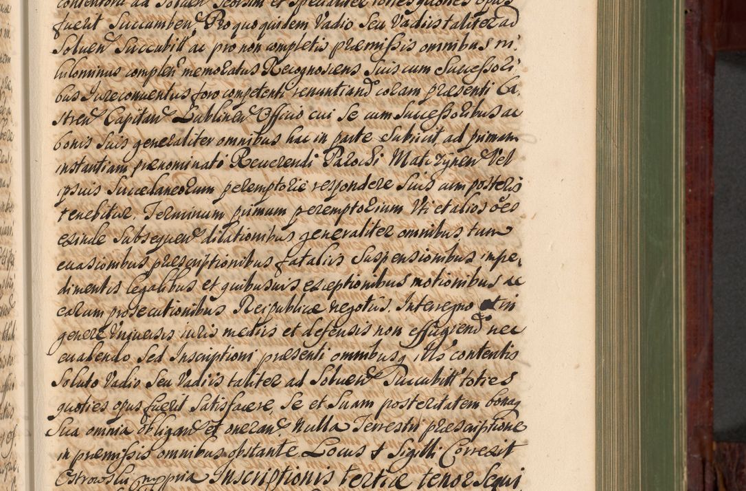 Zdjęcie nr 284 dla obiektu archiwalnego: Acta actorum episcopalium R. D. Andreae Trzebicki, episcopi Cracoviensis et ducis Severiae de 1679. Volumen VIII
