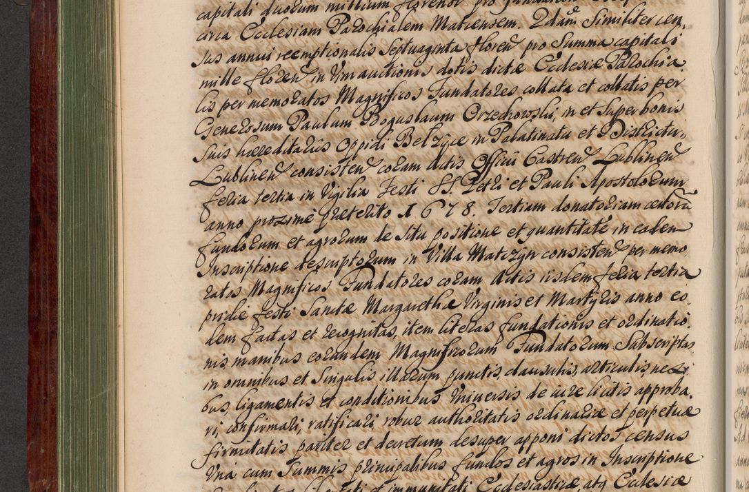 Zdjęcie nr 275 dla obiektu archiwalnego: Acta actorum episcopalium R. D. Andreae Trzebicki, episcopi Cracoviensis et ducis Severiae de 1679. Volumen VIII