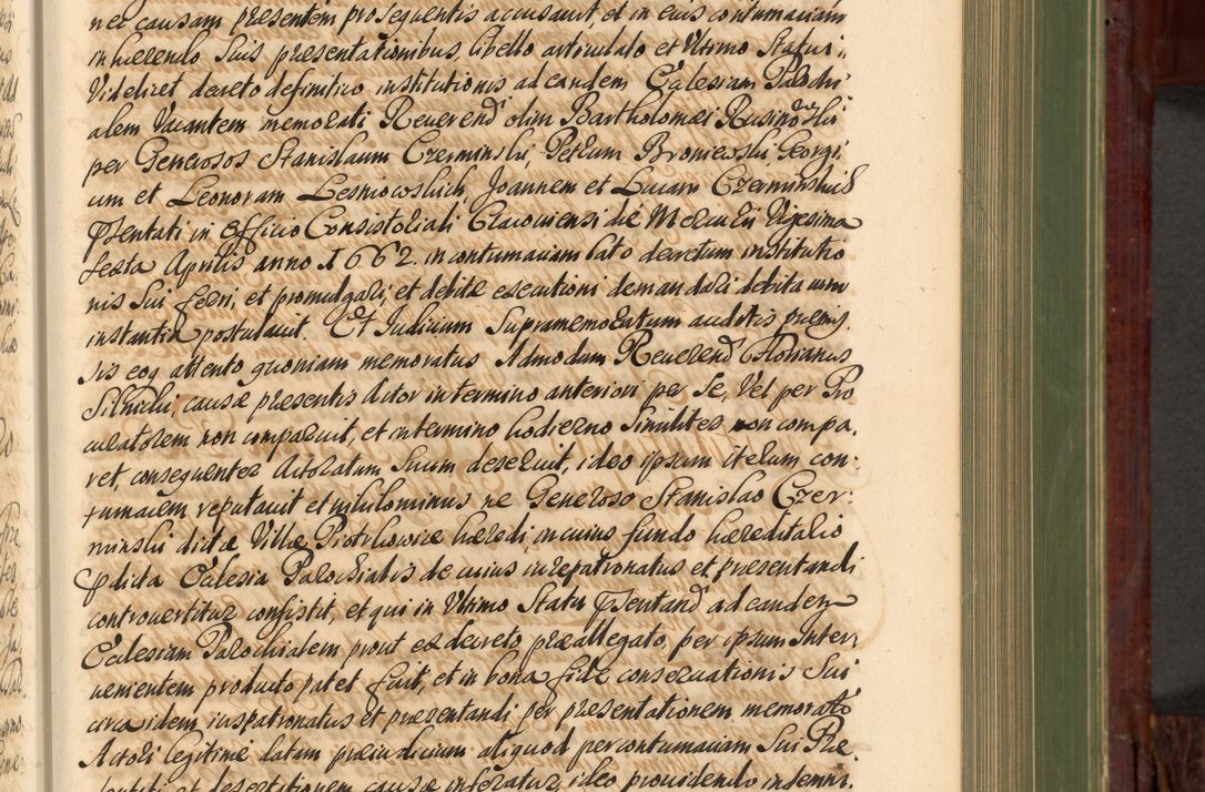 Zdjęcie nr 272 dla obiektu archiwalnego: Acta actorum episcopalium R. D. Andreae Trzebicki, episcopi Cracoviensis et ducis Severiae de 1679. Volumen VIII