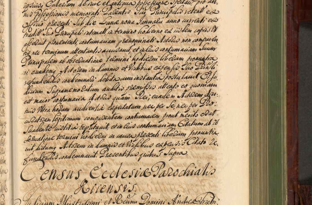 Zdjęcie nr 268 dla obiektu archiwalnego: Acta actorum episcopalium R. D. Andreae Trzebicki, episcopi Cracoviensis et ducis Severiae de 1679. Volumen VIII