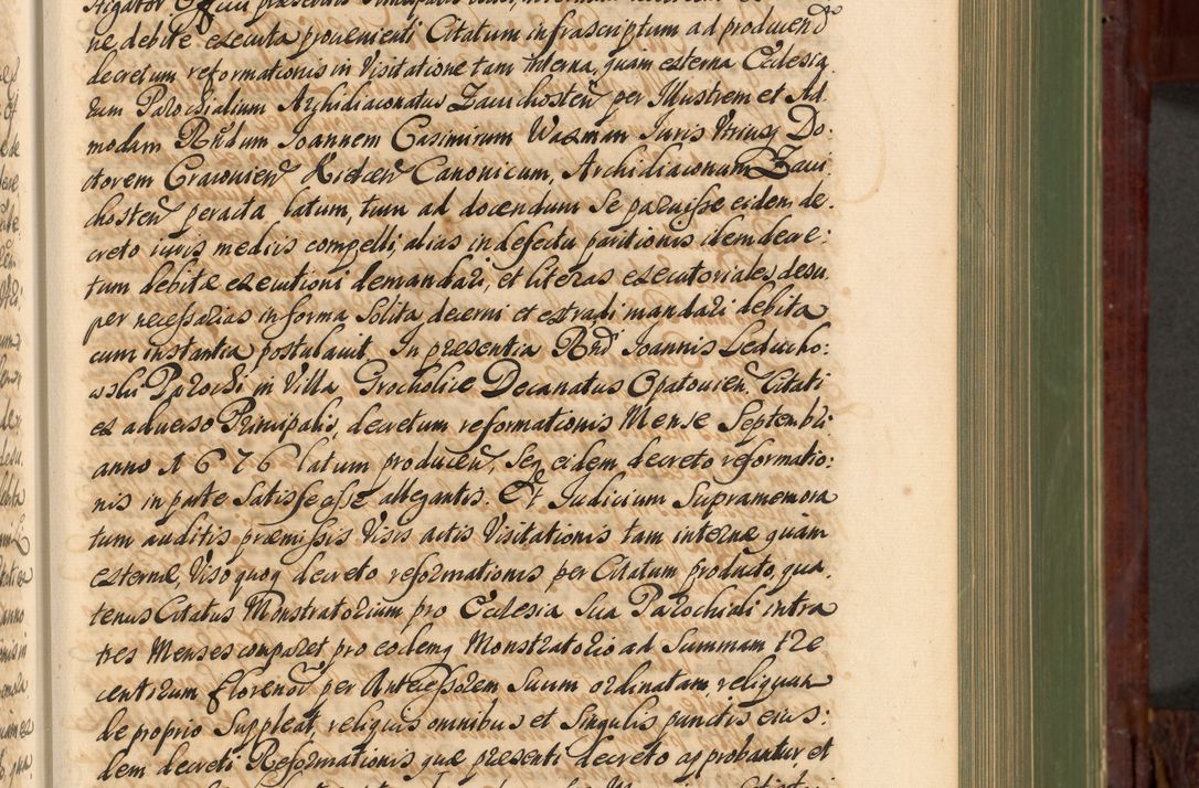 Zdjęcie nr 266 dla obiektu archiwalnego: Acta actorum episcopalium R. D. Andreae Trzebicki, episcopi Cracoviensis et ducis Severiae de 1679. Volumen VIII