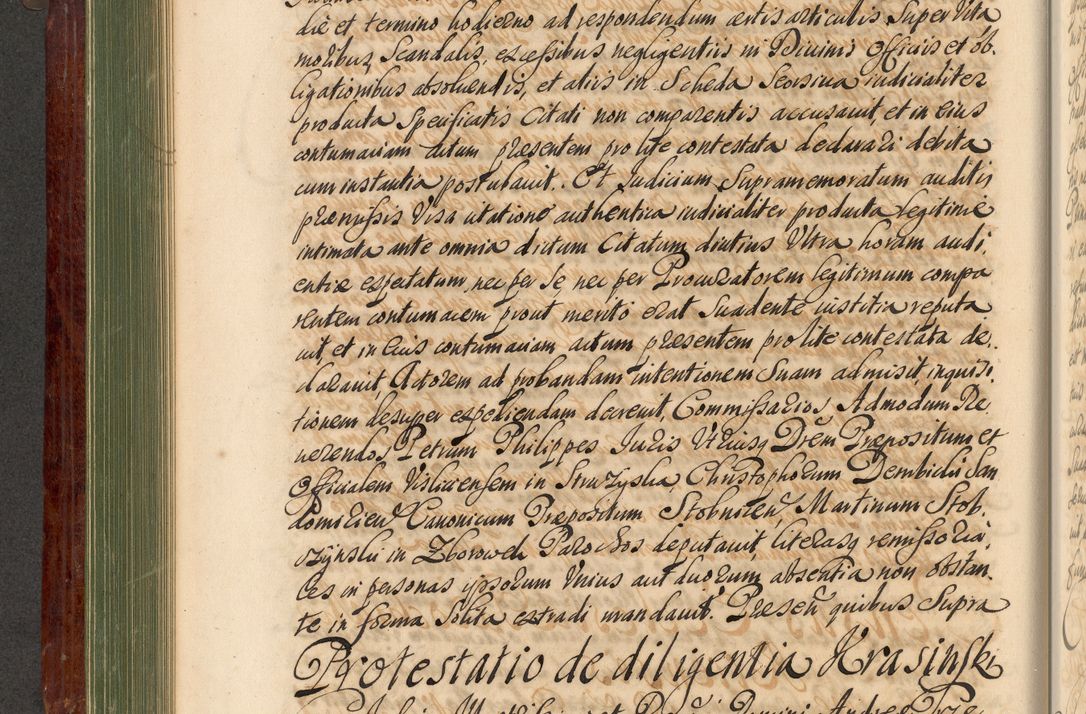Zdjęcie nr 267 dla obiektu archiwalnego: Acta actorum episcopalium R. D. Andreae Trzebicki, episcopi Cracoviensis et ducis Severiae de 1679. Volumen VIII