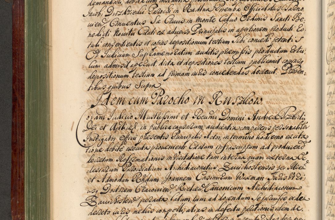 Zdjęcie nr 263 dla obiektu archiwalnego: Acta actorum episcopalium R. D. Andreae Trzebicki, episcopi Cracoviensis et ducis Severiae de 1679. Volumen VIII