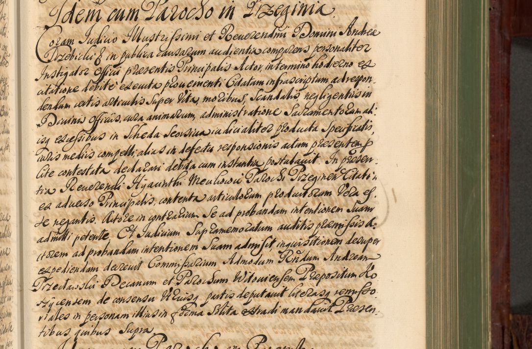 Zdjęcie nr 262 dla obiektu archiwalnego: Acta actorum episcopalium R. D. Andreae Trzebicki, episcopi Cracoviensis et ducis Severiae de 1679. Volumen VIII