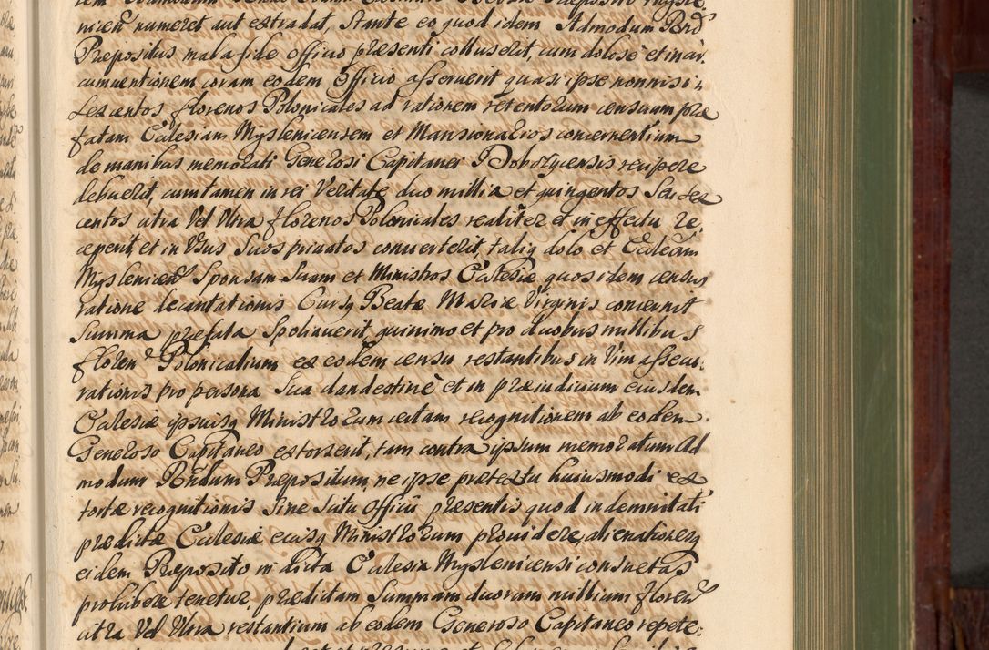 Zdjęcie nr 258 dla obiektu archiwalnego: Acta actorum episcopalium R. D. Andreae Trzebicki, episcopi Cracoviensis et ducis Severiae de 1679. Volumen VIII