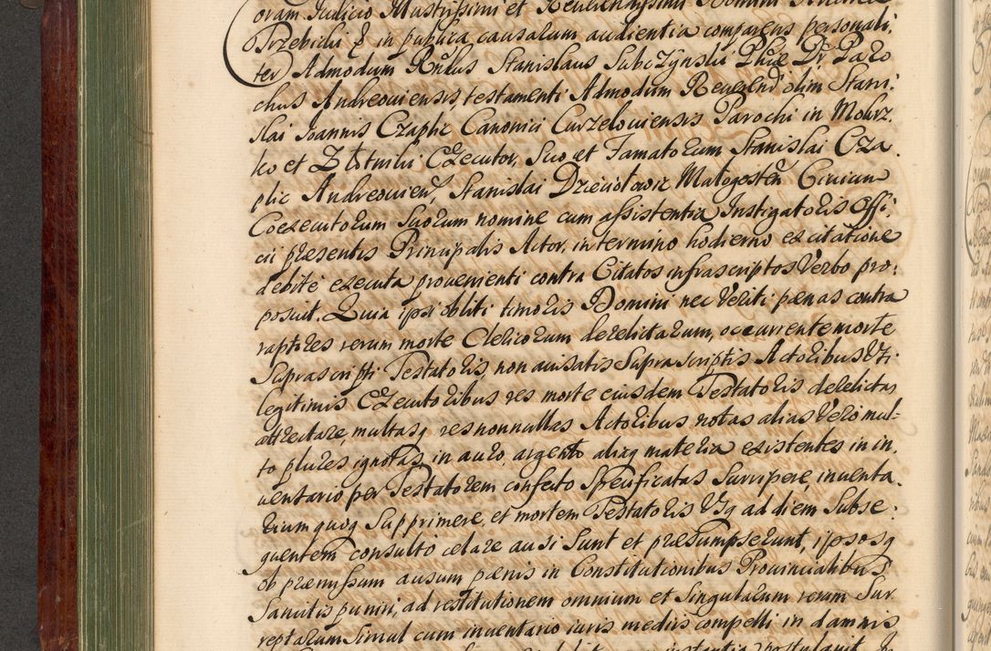 Zdjęcie nr 253 dla obiektu archiwalnego: Acta actorum episcopalium R. D. Andreae Trzebicki, episcopi Cracoviensis et ducis Severiae de 1679. Volumen VIII