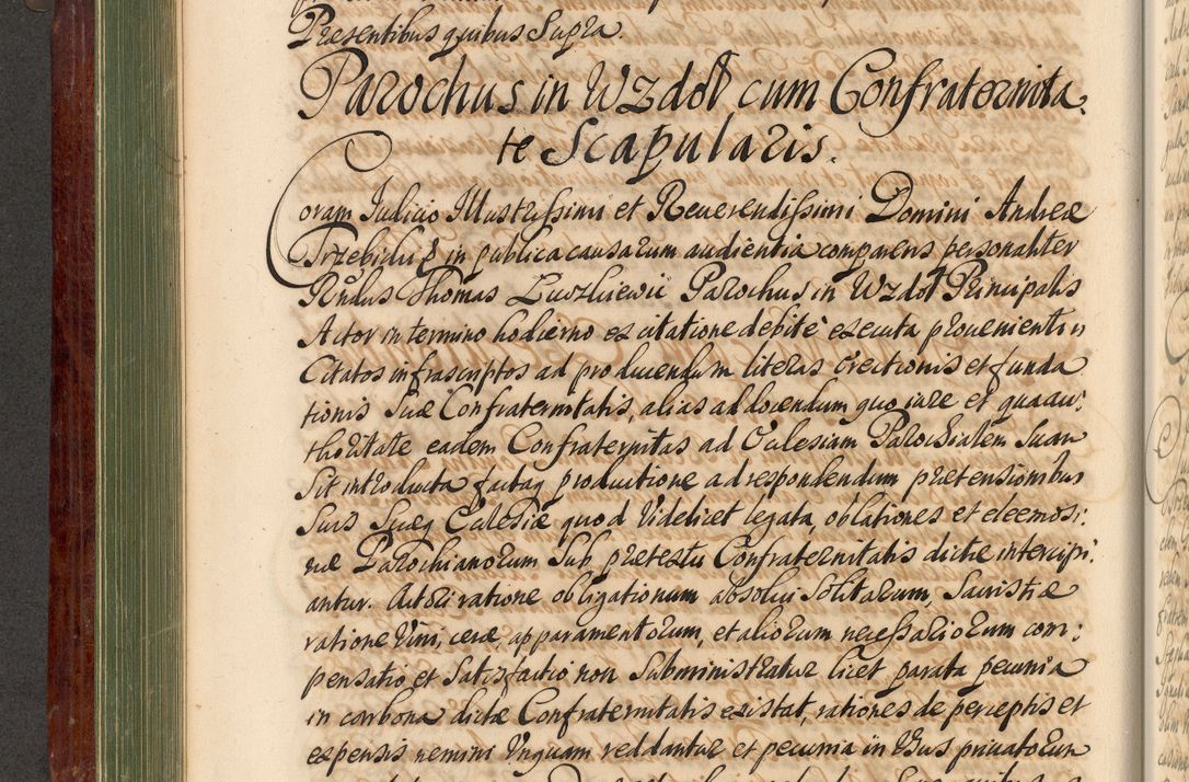 Zdjęcie nr 247 dla obiektu archiwalnego: Acta actorum episcopalium R. D. Andreae Trzebicki, episcopi Cracoviensis et ducis Severiae de 1679. Volumen VIII