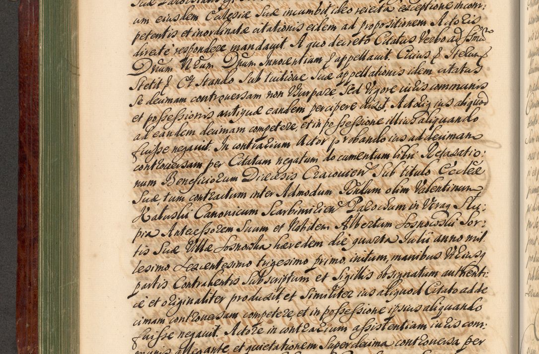 Zdjęcie nr 243 dla obiektu archiwalnego: Acta actorum episcopalium R. D. Andreae Trzebicki, episcopi Cracoviensis et ducis Severiae de 1679. Volumen VIII