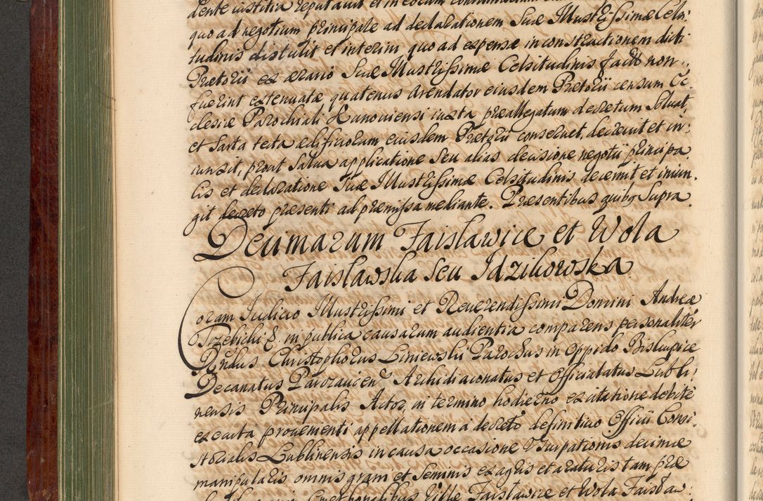 Zdjęcie nr 239 dla obiektu archiwalnego: Acta actorum episcopalium R. D. Andreae Trzebicki, episcopi Cracoviensis et ducis Severiae de 1679. Volumen VIII