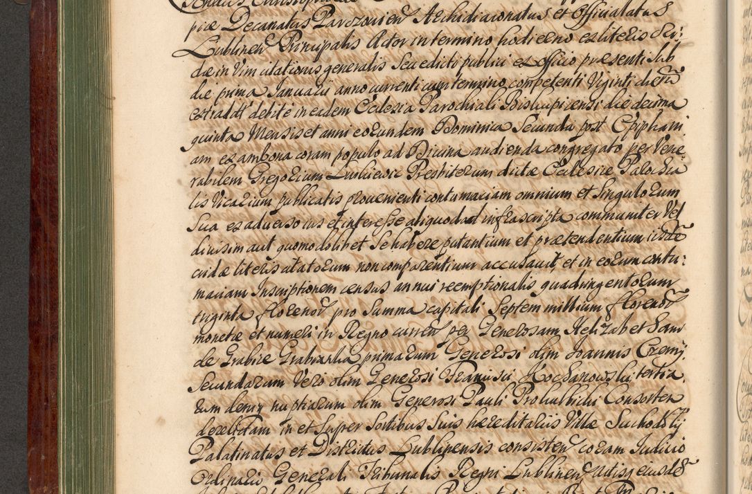Zdjęcie nr 235 dla obiektu archiwalnego: Acta actorum episcopalium R. D. Andreae Trzebicki, episcopi Cracoviensis et ducis Severiae de 1679. Volumen VIII