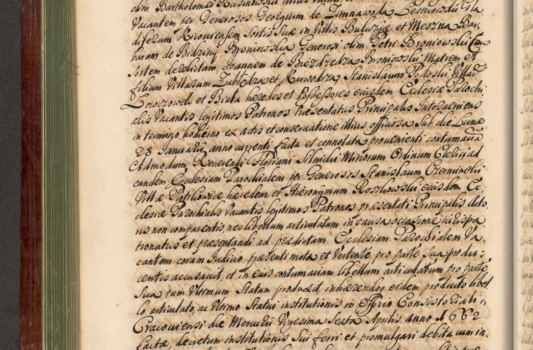 Zdjęcie nr 219 dla obiektu archiwalnego: Acta actorum episcopalium R. D. Andreae Trzebicki, episcopi Cracoviensis et ducis Severiae de 1679. Volumen VIII