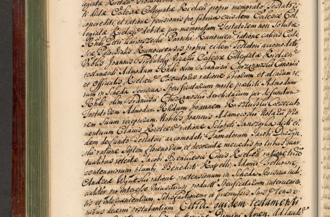 Zdjęcie nr 221 dla obiektu archiwalnego: Acta actorum episcopalium R. D. Andreae Trzebicki, episcopi Cracoviensis et ducis Severiae de 1679. Volumen VIII