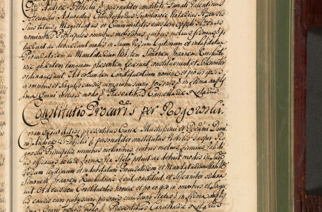 Zdjęcie nr 216 dla obiektu archiwalnego: Acta actorum episcopalium R. D. Andreae Trzebicki, episcopi Cracoviensis et ducis Severiae de 1679. Volumen VIII
