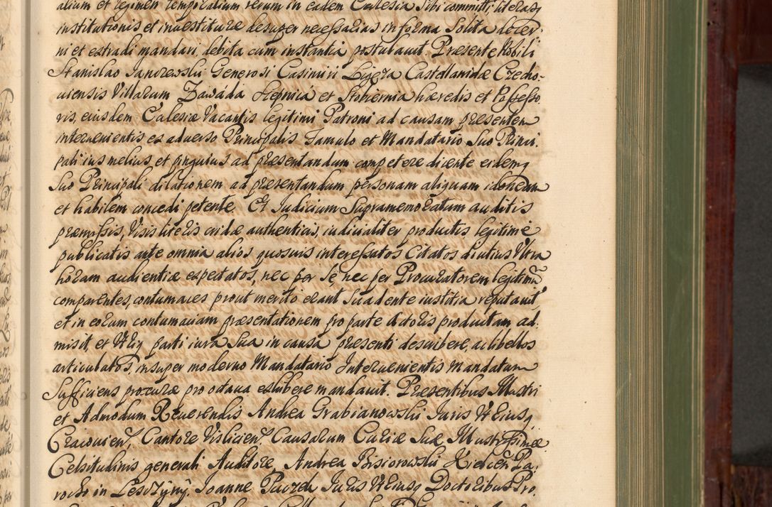 Zdjęcie nr 218 dla obiektu archiwalnego: Acta actorum episcopalium R. D. Andreae Trzebicki, episcopi Cracoviensis et ducis Severiae de 1679. Volumen VIII
