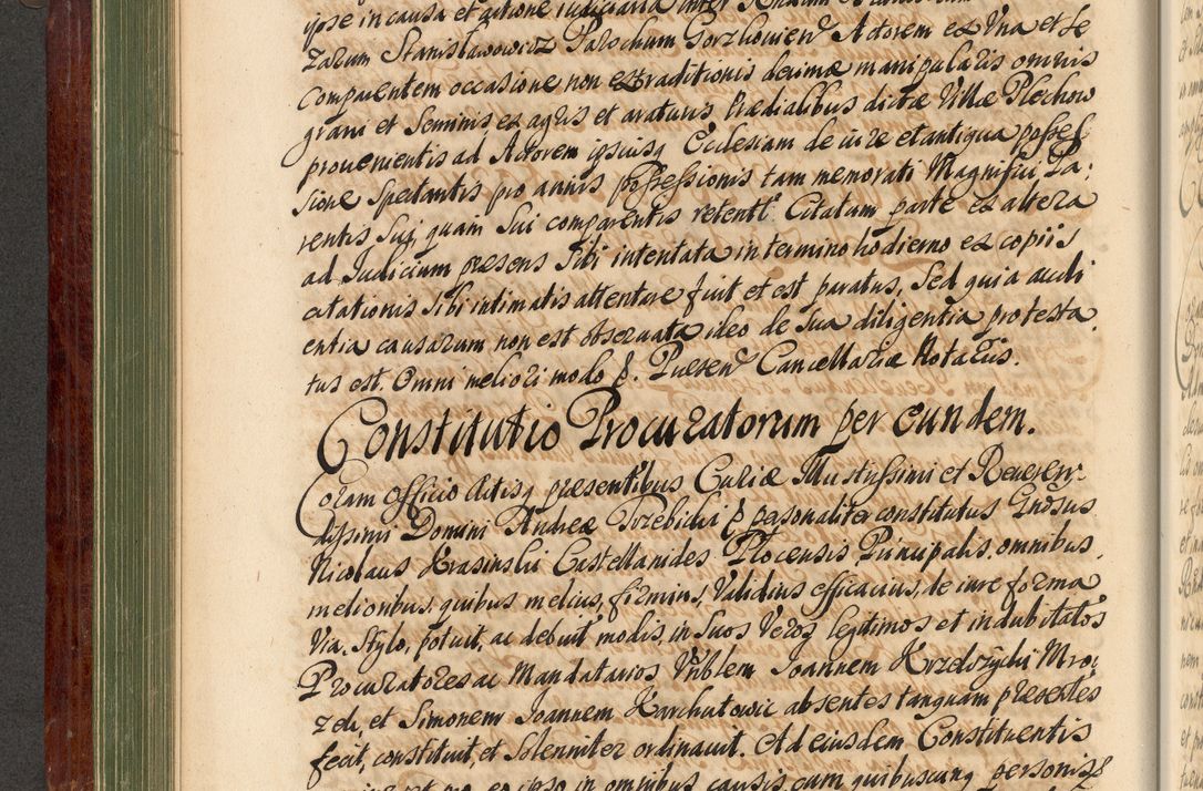 Zdjęcie nr 213 dla obiektu archiwalnego: Acta actorum episcopalium R. D. Andreae Trzebicki, episcopi Cracoviensis et ducis Severiae de 1679. Volumen VIII