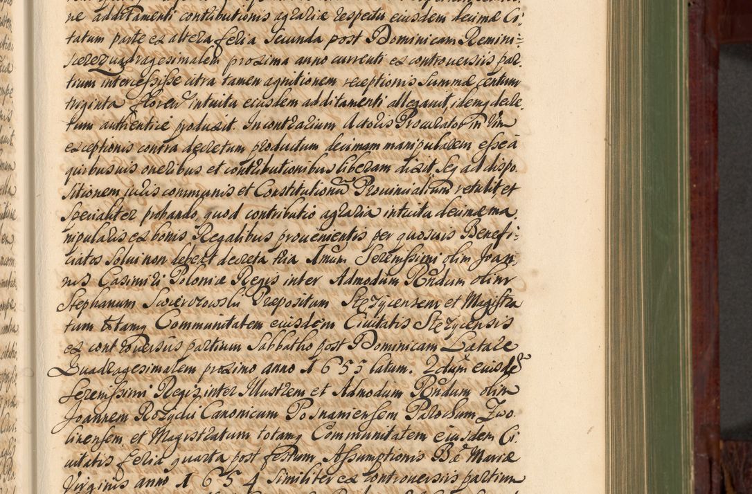 Zdjęcie nr 400 dla obiektu archiwalnego: Acta actorum episcopalium R. D. Andreae Trzebicki, episcopi Cracoviensis et ducis Severiae de 1679. Volumen VIII