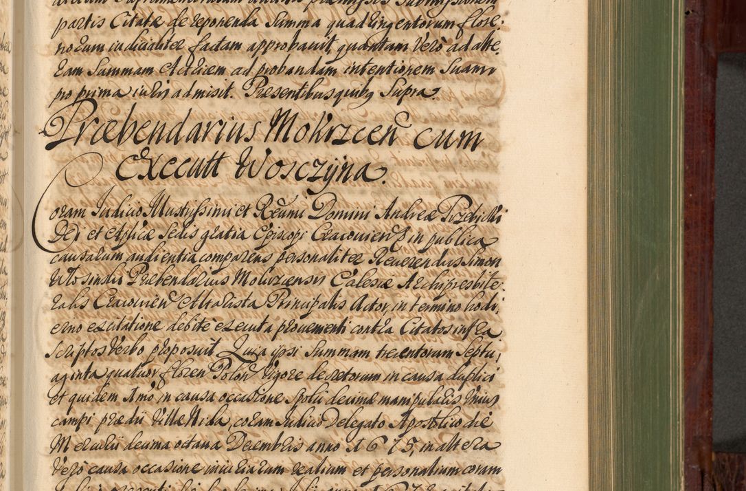 Zdjęcie nr 600 dla obiektu archiwalnego: Acta actorum episcopalium R. D. Andreae Trzebicki, episcopi Cracoviensis et ducis Severiae de 1679. Volumen VIII