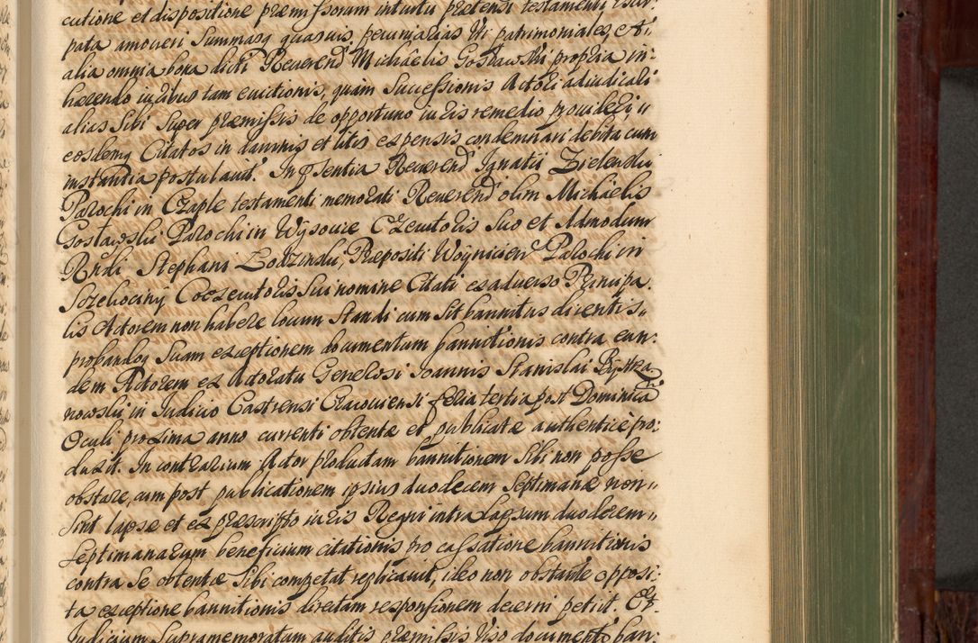 Zdjęcie nr 596 dla obiektu archiwalnego: Acta actorum episcopalium R. D. Andreae Trzebicki, episcopi Cracoviensis et ducis Severiae de 1679. Volumen VIII