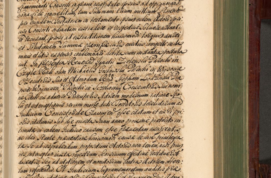 Zdjęcie nr 598 dla obiektu archiwalnego: Acta actorum episcopalium R. D. Andreae Trzebicki, episcopi Cracoviensis et ducis Severiae de 1679. Volumen VIII