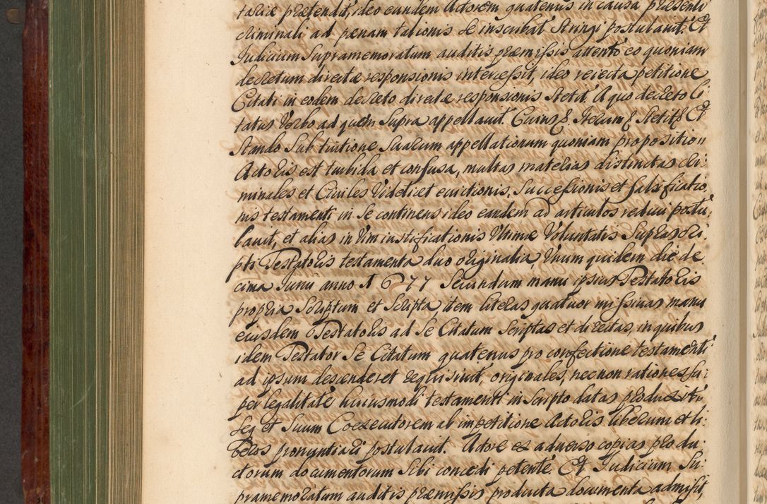 Zdjęcie nr 597 dla obiektu archiwalnego: Acta actorum episcopalium R. D. Andreae Trzebicki, episcopi Cracoviensis et ducis Severiae de 1679. Volumen VIII
