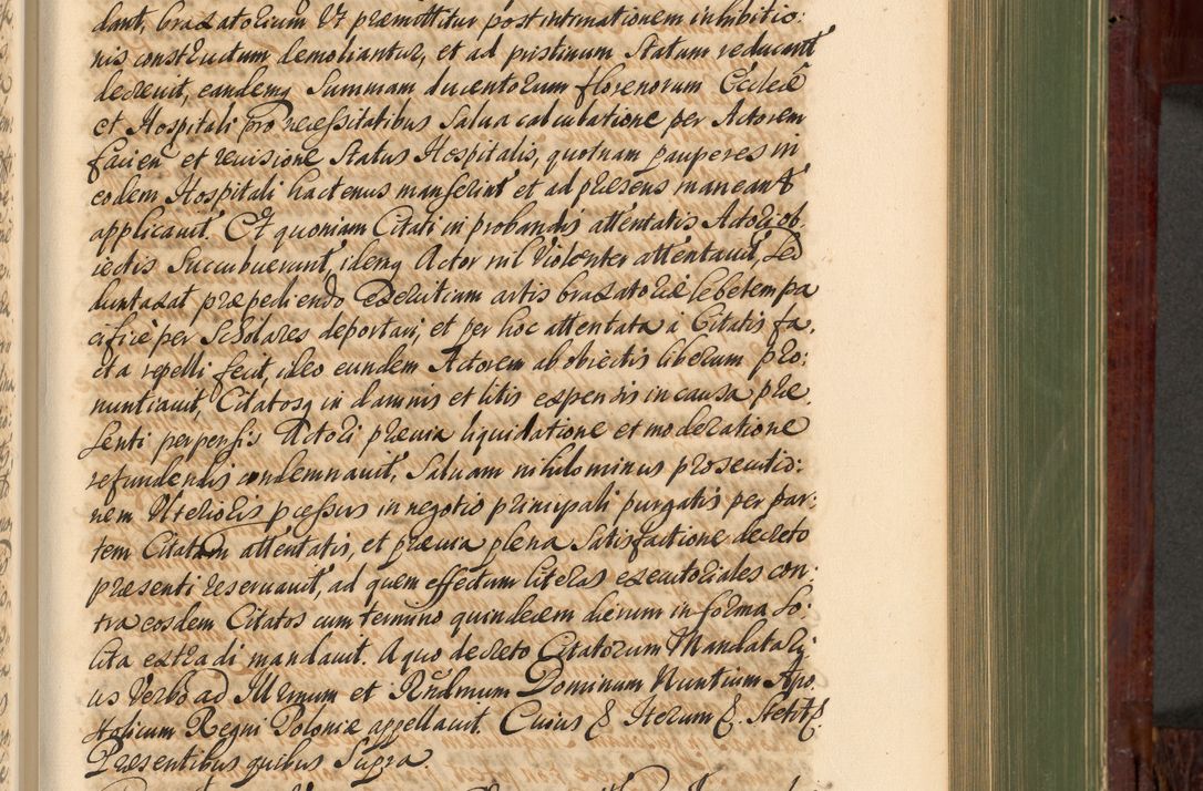 Zdjęcie nr 594 dla obiektu archiwalnego: Acta actorum episcopalium R. D. Andreae Trzebicki, episcopi Cracoviensis et ducis Severiae de 1679. Volumen VIII