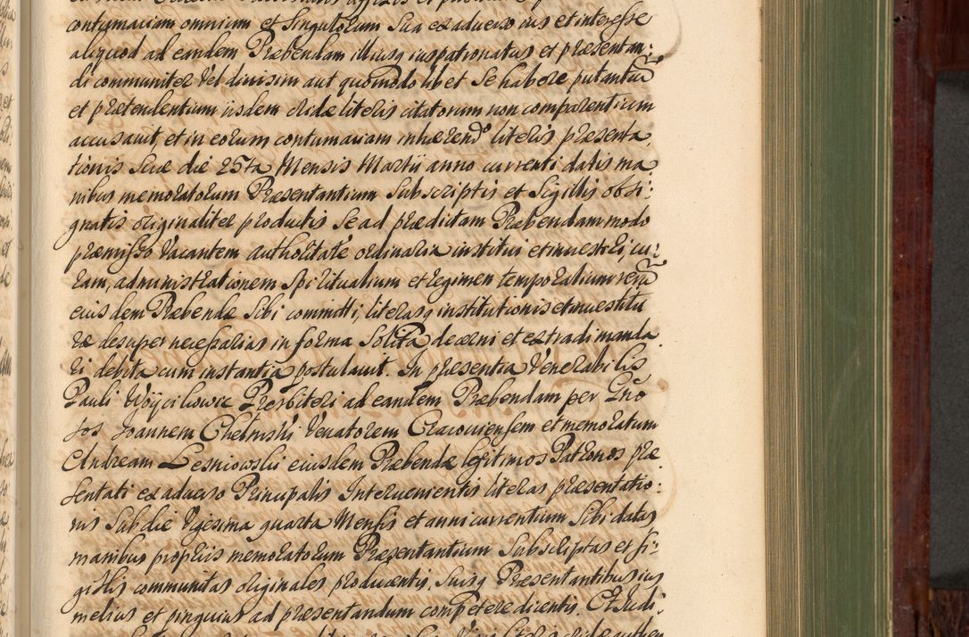 Zdjęcie nr 588 dla obiektu archiwalnego: Acta actorum episcopalium R. D. Andreae Trzebicki, episcopi Cracoviensis et ducis Severiae de 1679. Volumen VIII