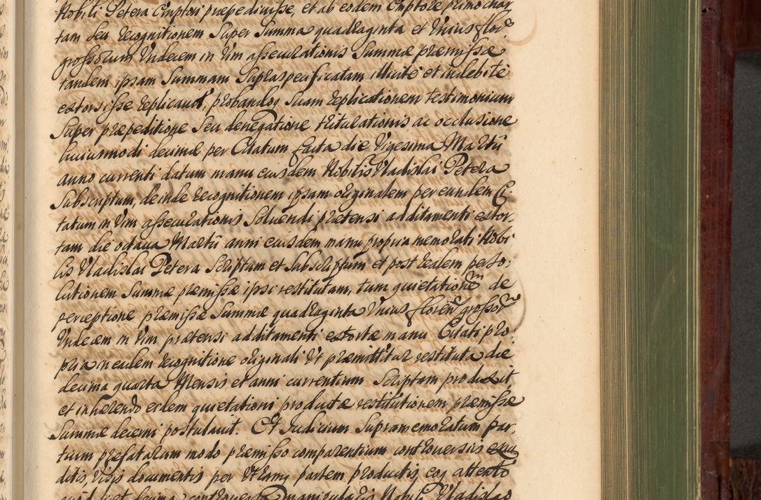 Zdjęcie nr 590 dla obiektu archiwalnego: Acta actorum episcopalium R. D. Andreae Trzebicki, episcopi Cracoviensis et ducis Severiae de 1679. Volumen VIII