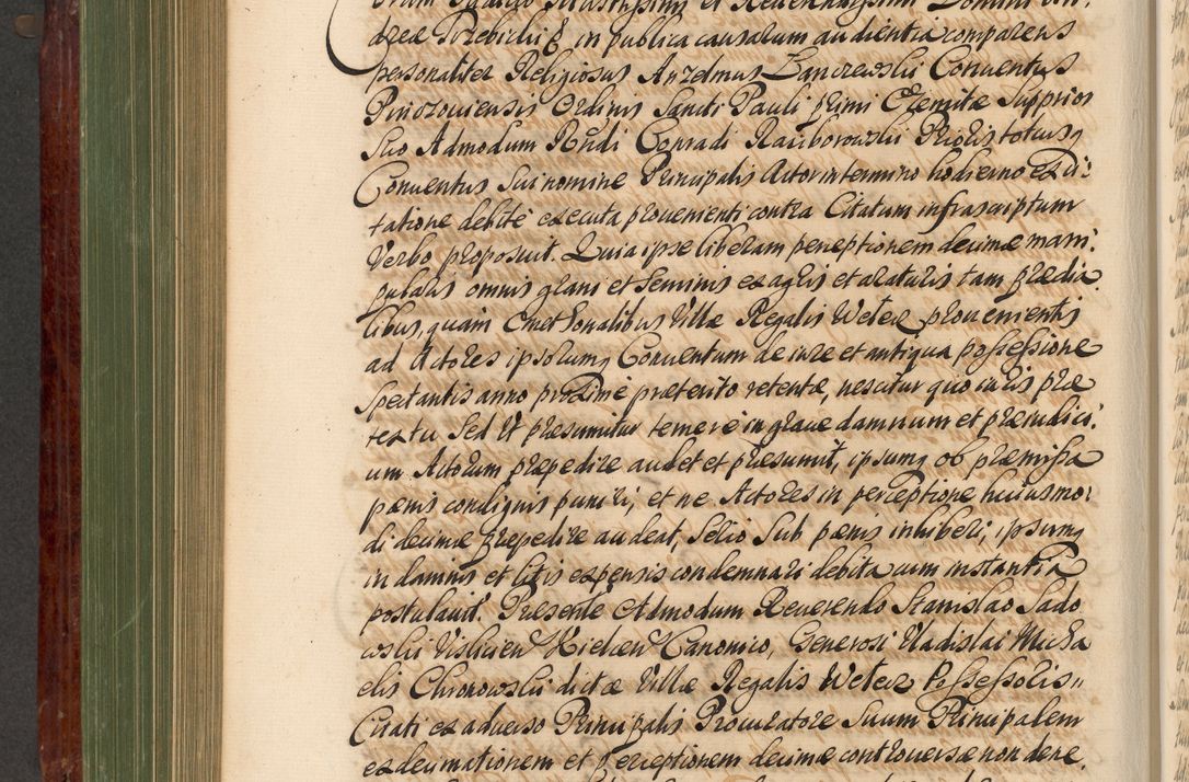 Zdjęcie nr 589 dla obiektu archiwalnego: Acta actorum episcopalium R. D. Andreae Trzebicki, episcopi Cracoviensis et ducis Severiae de 1679. Volumen VIII