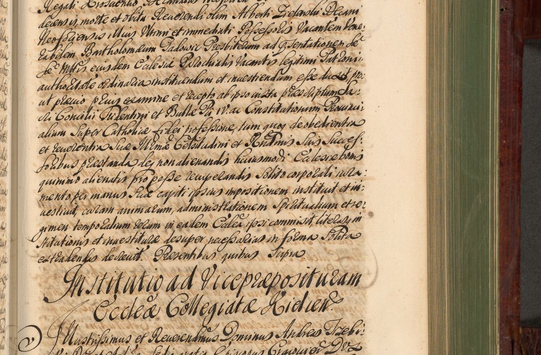 Zdjęcie nr 586 dla obiektu archiwalnego: Acta actorum episcopalium R. D. Andreae Trzebicki, episcopi Cracoviensis et ducis Severiae de 1679. Volumen VIII