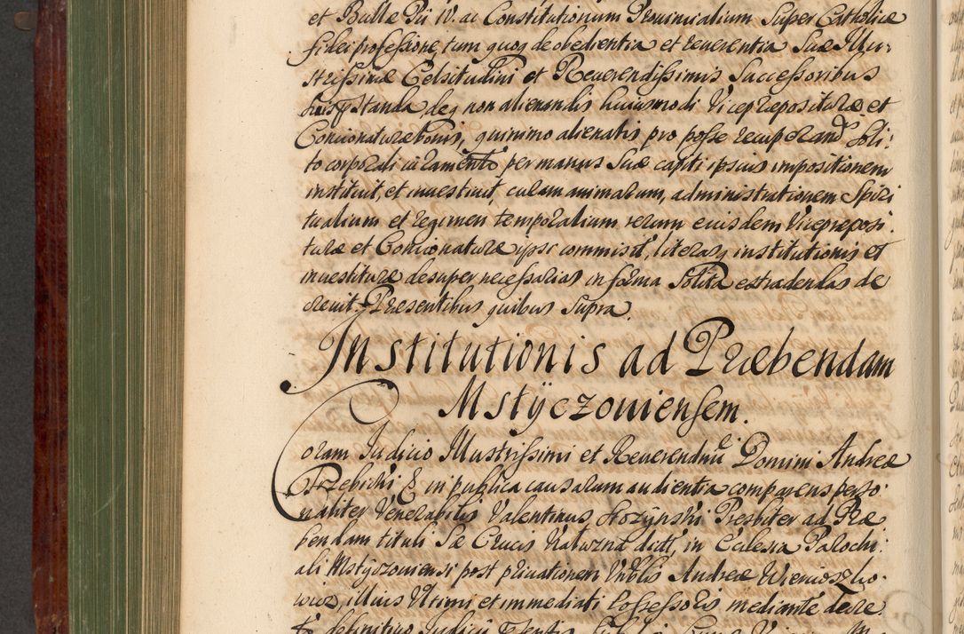 Zdjęcie nr 587 dla obiektu archiwalnego: Acta actorum episcopalium R. D. Andreae Trzebicki, episcopi Cracoviensis et ducis Severiae de 1679. Volumen VIII