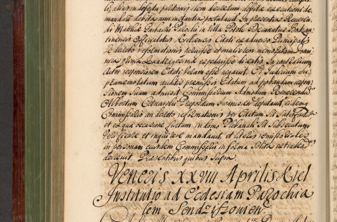 Zdjęcie nr 581 dla obiektu archiwalnego: Acta actorum episcopalium R. D. Andreae Trzebicki, episcopi Cracoviensis et ducis Severiae de 1679. Volumen VIII