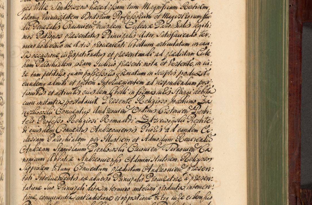 Zdjęcie nr 582 dla obiektu archiwalnego: Acta actorum episcopalium R. D. Andreae Trzebicki, episcopi Cracoviensis et ducis Severiae de 1679. Volumen VIII