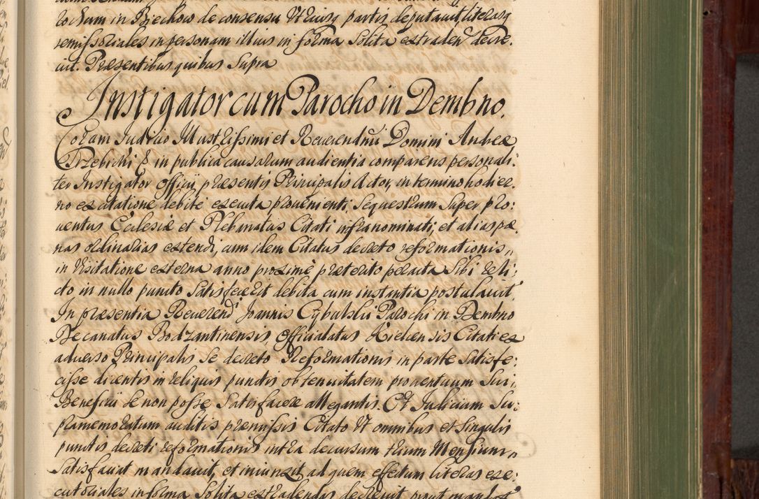 Zdjęcie nr 580 dla obiektu archiwalnego: Acta actorum episcopalium R. D. Andreae Trzebicki, episcopi Cracoviensis et ducis Severiae de 1679. Volumen VIII