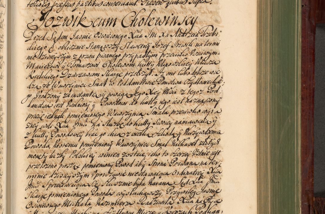 Zdjęcie nr 578 dla obiektu archiwalnego: Acta actorum episcopalium R. D. Andreae Trzebicki, episcopi Cracoviensis et ducis Severiae de 1679. Volumen VIII