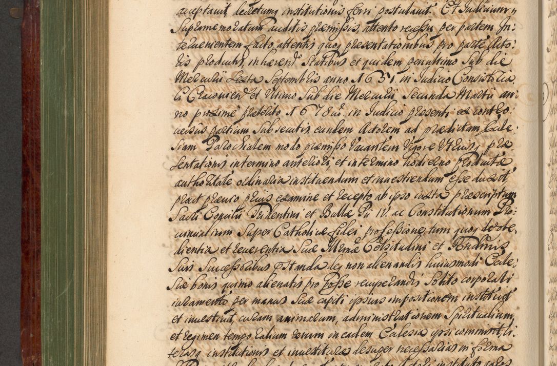 Zdjęcie nr 583 dla obiektu archiwalnego: Acta actorum episcopalium R. D. Andreae Trzebicki, episcopi Cracoviensis et ducis Severiae de 1679. Volumen VIII