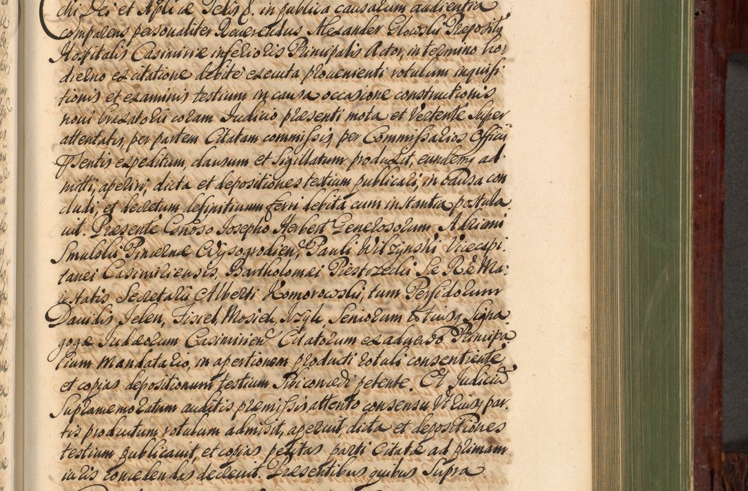 Zdjęcie nr 576 dla obiektu archiwalnego: Acta actorum episcopalium R. D. Andreae Trzebicki, episcopi Cracoviensis et ducis Severiae de 1679. Volumen VIII