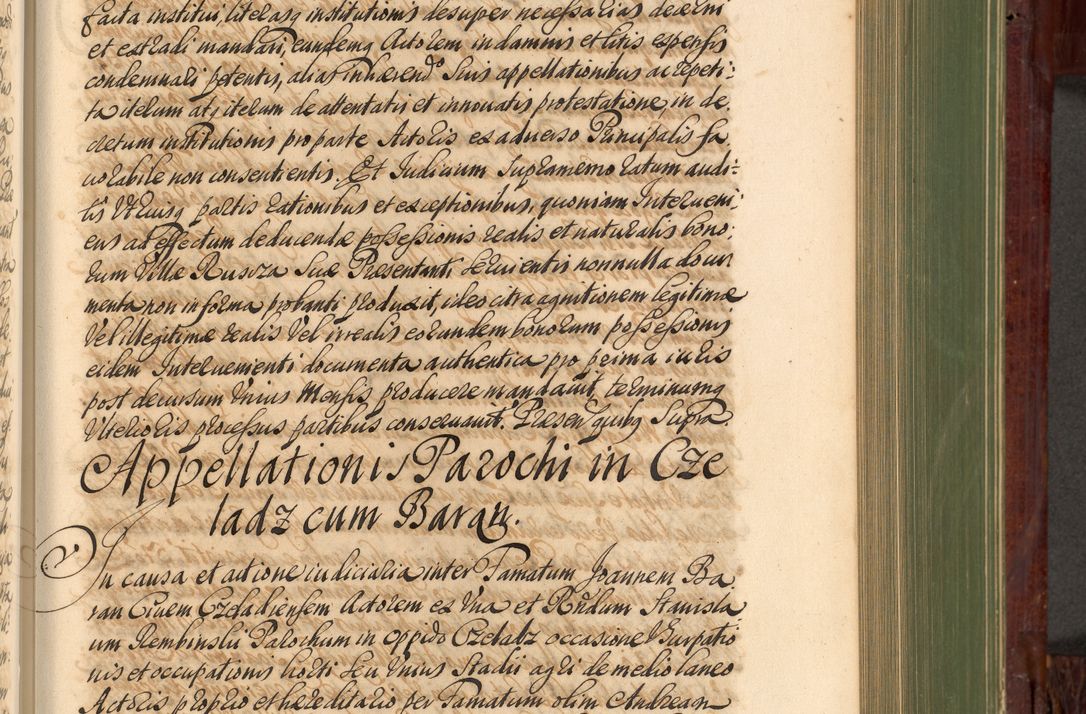 Zdjęcie nr 574 dla obiektu archiwalnego: Acta actorum episcopalium R. D. Andreae Trzebicki, episcopi Cracoviensis et ducis Severiae de 1679. Volumen VIII