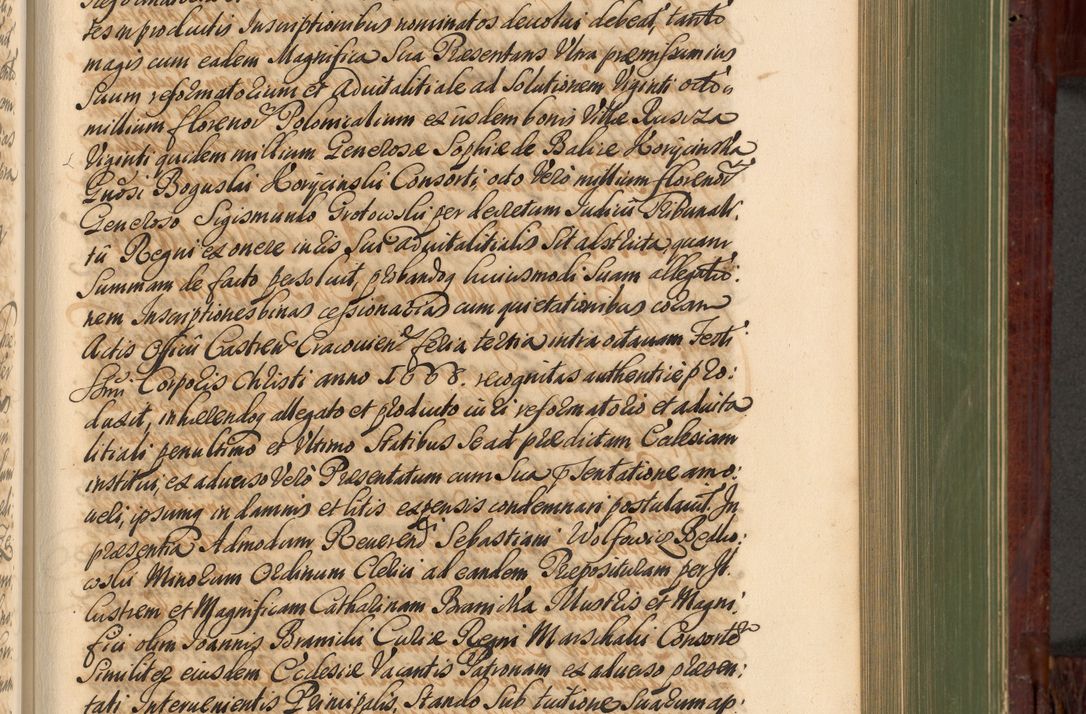 Zdjęcie nr 572 dla obiektu archiwalnego: Acta actorum episcopalium R. D. Andreae Trzebicki, episcopi Cracoviensis et ducis Severiae de 1679. Volumen VIII