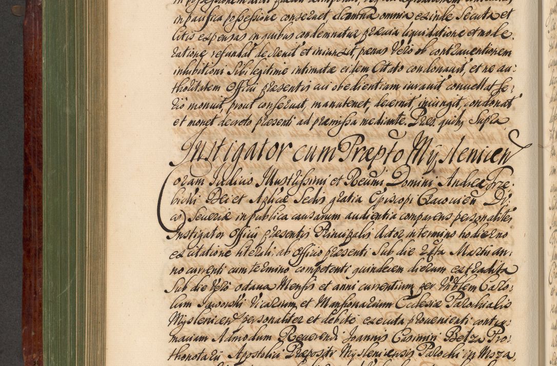 Zdjęcie nr 565 dla obiektu archiwalnego: Acta actorum episcopalium R. D. Andreae Trzebicki, episcopi Cracoviensis et ducis Severiae de 1679. Volumen VIII