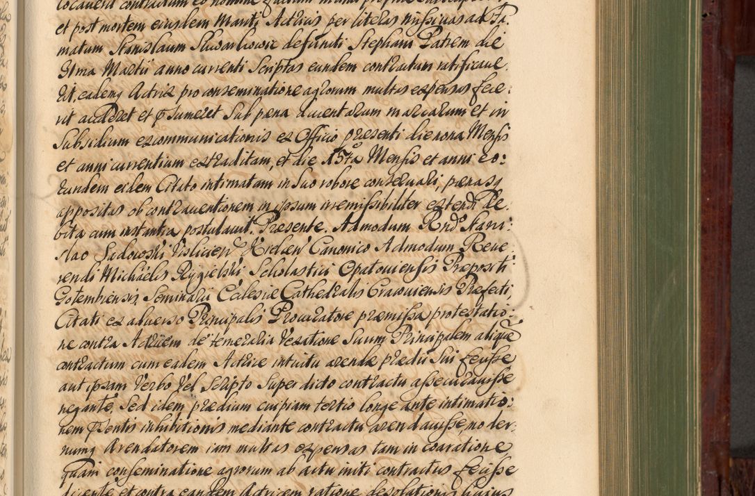 Zdjęcie nr 564 dla obiektu archiwalnego: Acta actorum episcopalium R. D. Andreae Trzebicki, episcopi Cracoviensis et ducis Severiae de 1679. Volumen VIII